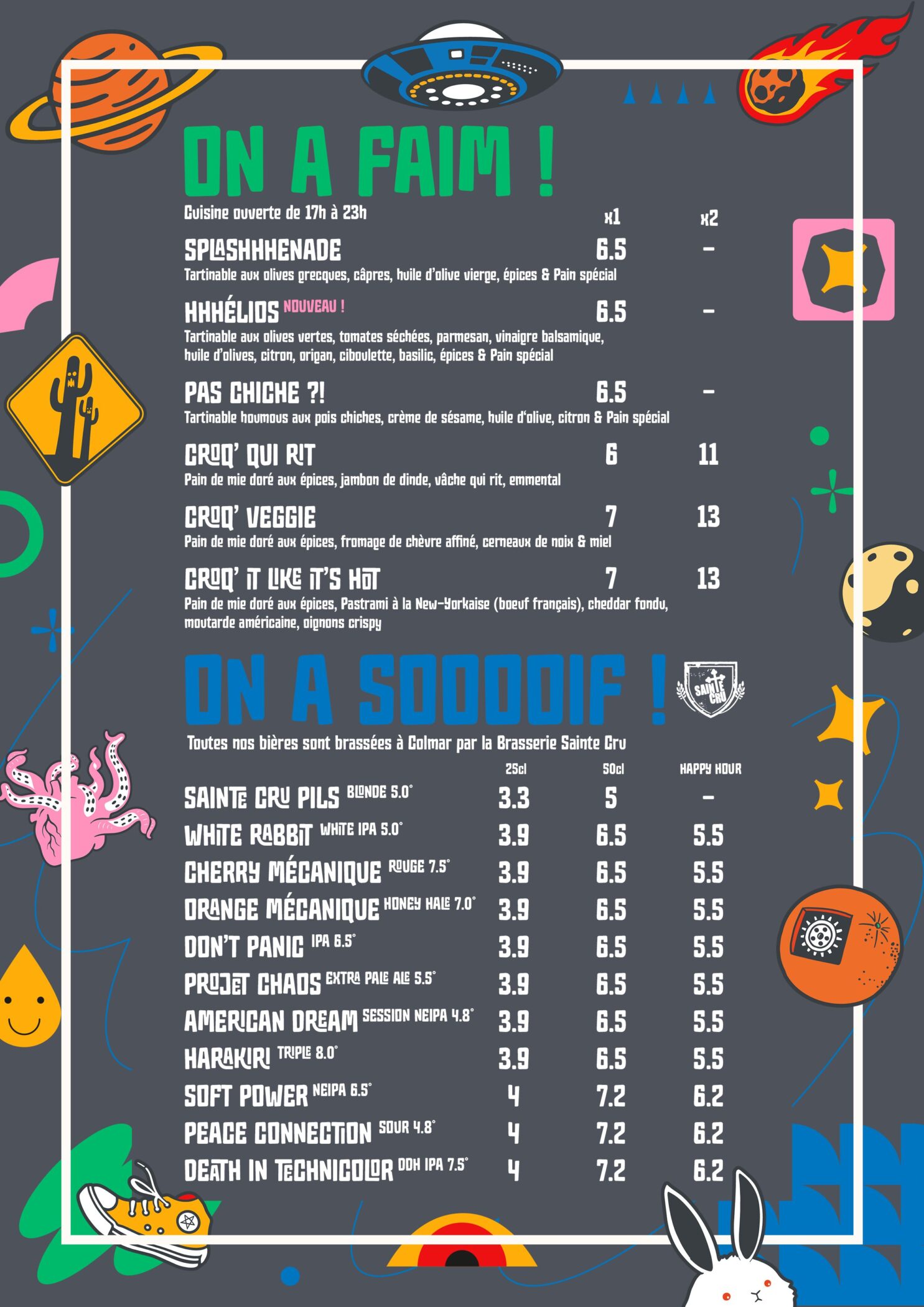 Splashhh Carte Finger Food 