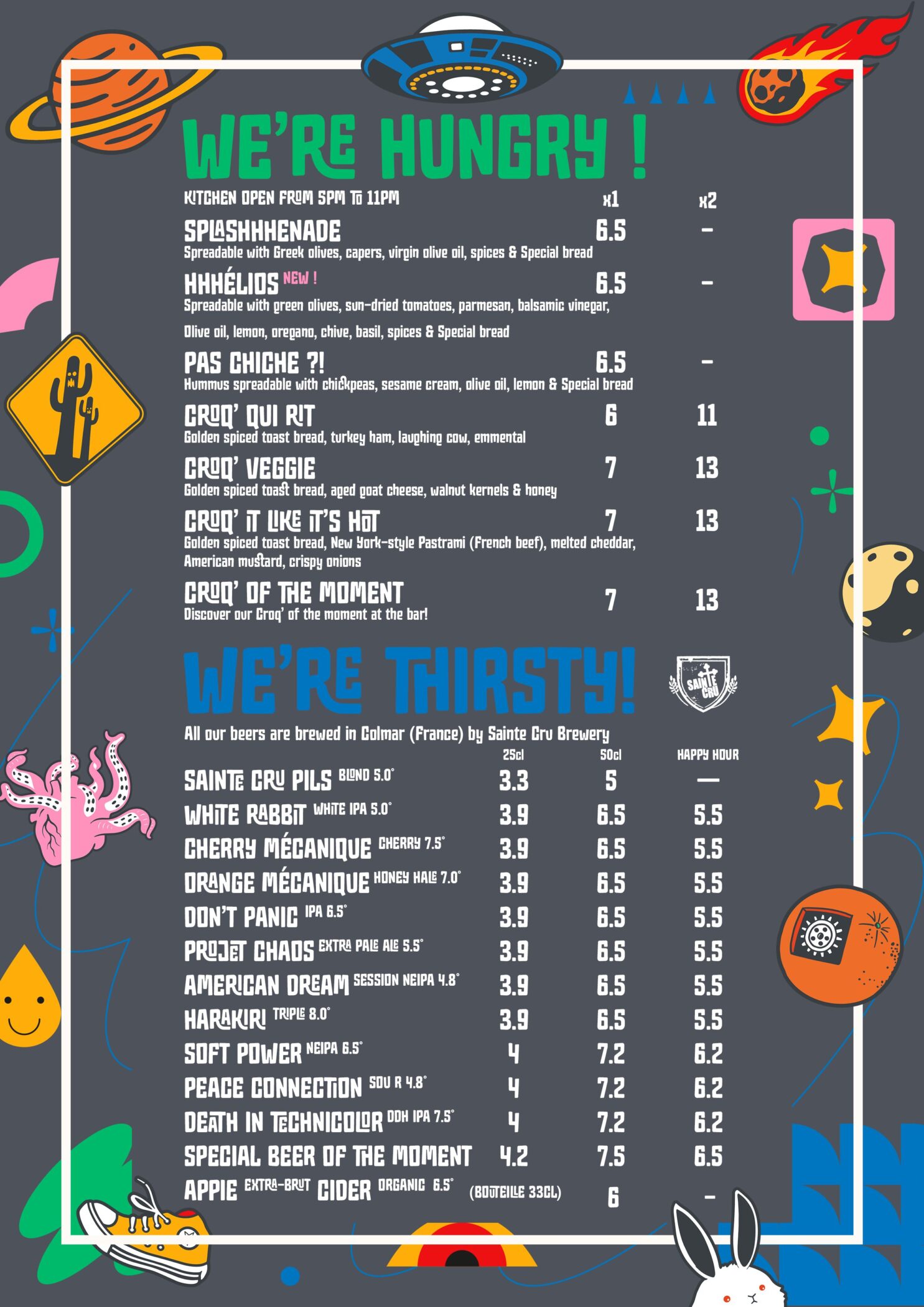 Food Menu Splashhh